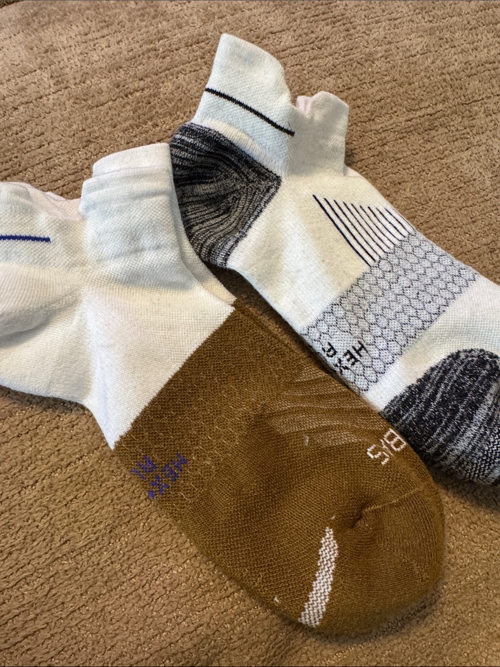 Bombas LG Performance Unisex Low-Cut Socks - 2 Pairs